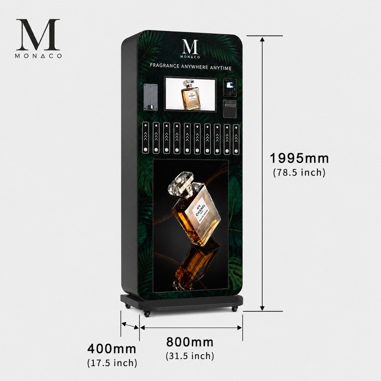 Distributore automatico di profumo M.A.M. Stand-Alone